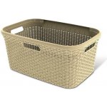 Curver Rattan Style 45 l krémový – Zboží Mobilmania