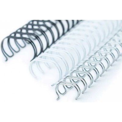 Renz Kovové hřbety 2:1 28,5 mm stříbrné - balení 25 ks – Zboží Živě