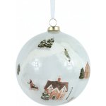 Textilomanie Vánoční ozdoba WINTERLY 8 cm, bílá – Hledejceny.cz