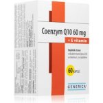 Generica Coenzym Q10 60 mg + E vitamin 60 kapslí – Hledejceny.cz