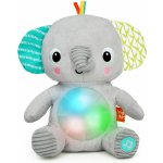 Bright Starts hračka plyšová hudební svítící Hug a bye Baby sloník – Zbozi.Blesk.cz