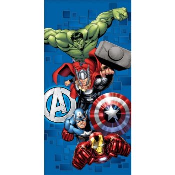 Carbotex Bavlněná froté osuška Avengers útočí 70 x 140 cm