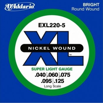 D'addario EXL220-5