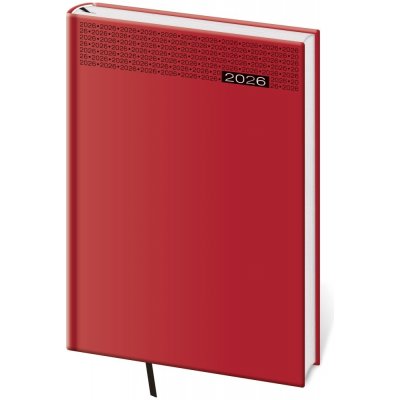 Helma 365 Gommato A5 Týdenní 2026 červený – Hledejceny.cz