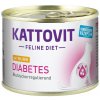 Kattovit Feline Diet Diabetes Kuře 12 x 185 g