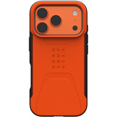 UAG Civilian odolný kryt s MagSafe pro iPhone 17 Pro - oranžový 114545119797 – Zboží Mobilmania