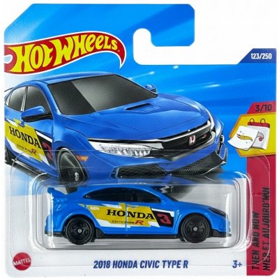 Mattel Hot Wheels 2018 Honda Civic Type R modra (JBB77N522) – Hledejceny.cz