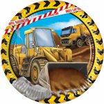 Procos EKO Papírové talíře Stavební stroje 23cm – Zboží Dáma