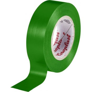 Coroplast izolační páska 25 m x 19 mm zelená