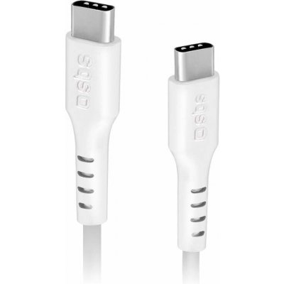 SBS TECABLETC5AW 2× USB-C PD 65 W, 1m, bílý – Zbozi.Blesk.cz