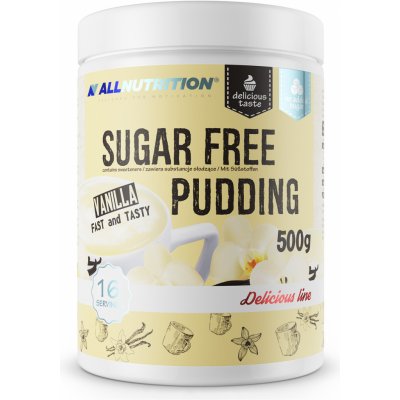 AllNutrition Delicious Line Sugar Free puding vanilka 500 g – Zbozi.Blesk.cz