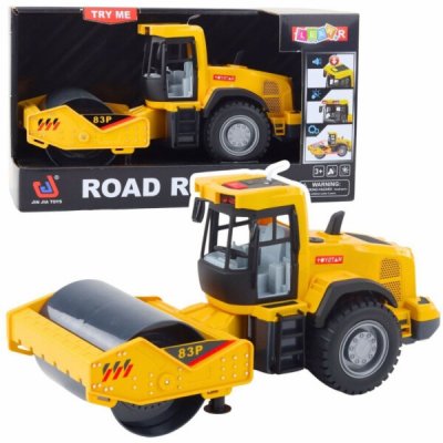 LeanToys Žlutý signál a zvuk silničního válce – Hledejceny.cz