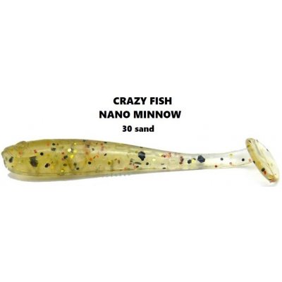 Crazy Fish Nano Minnow 4 cm 30 Sand 8 ks – Zbozi.Blesk.cz
