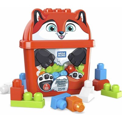 MEGA BLOKS Kyblík s kostkami Liška – Zboží Dáma