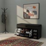 Boximo černý Gradia 100 x 34 x 50 cm černý – Sleviste.cz