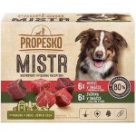 Propesko Mistr Filetky s hovězím a zvěřinou v omáčce 12 x 85 g – Zboží Mobilmania