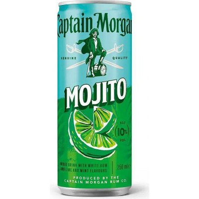 Captain Morgan Mojito 5% 0,25 l (plech) – Zboží Dáma