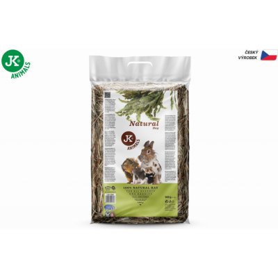 JK Animals Přírodní seno krmivo hlodavci a Králík 0,5 kg – Zboží Mobilmania