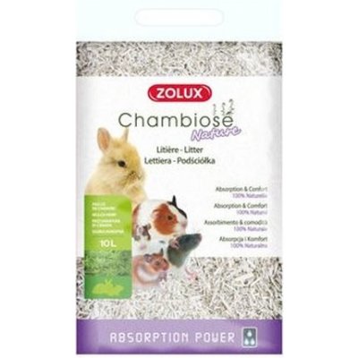 ZOLUX CHAMBIOSE NATURE konopná podestýlka 1,5 kg 10 l – Zboží Dáma