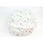 Matýsek náhradní potah na pelíšek hvězdy žlutá 100% bavlna – Zboží Mobilmania