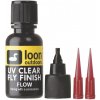 Výroba nástrahy Loon Outdoors UV lak Clear Fly Finish Flow velmi řídký