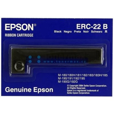 Epson ERC-22 B, ERC-22B, C43S015358 barvící páska originální – Hledejceny.cz