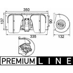 vnitřní ventilátor MAHLE ORIGINAL AB 85 000P (AB85000P) | Zboží Auto