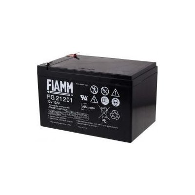 FIAMM FG21201 Vds - 12Ah Lead-Acid 12V – Zboží Mobilmania