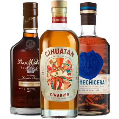 La Hechicera + Dos Maderas Selección + Cihuatan Cinabrio 3 x 0,7 l (set) – Zboží Mobilmania