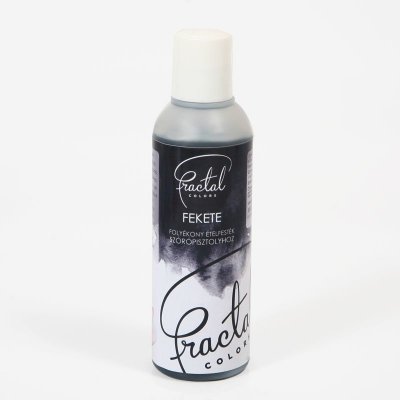 Airbrush barva tekutá Fractal (Fekete, Black) Černá 100 ml – Zboží Dáma