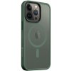 Pouzdro a kryt na mobilní telefon Apple Tactical Hyperstealth transparentní s MagSafe pro iPhone 13 Pro olivový 8596311205835