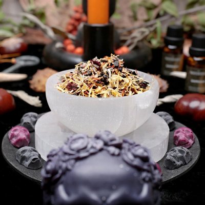 Nefertitis vykuřovací směs Samhain hranice mezi světy a oslava předků NF49026 20 g – Zboží Dáma