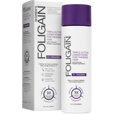 Foligain Triple Action kondicionér ženy 236 ml – Zboží Mobilmania