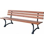 Rojaplast zahradní lavice přírodní 180 cm, 70 cm, 56 cm – Sleviste.cz