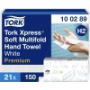 Papírové ručníky Tork premium h2 2vrstvé bílé 21x150 ks