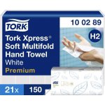 Tork premium h2 2vrstvé bílé 21x150 ks – Sleviste.cz