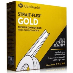 Strait Flex Gold MID-FLEX 250 Rohová páska na sádrokarton 64 mm x 30 m