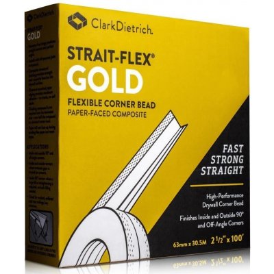 Strait Flex Gold MID-FLEX 250 Rohová páska na sádrokarton 64 mm x 30 m – Zbozi.Blesk.cz