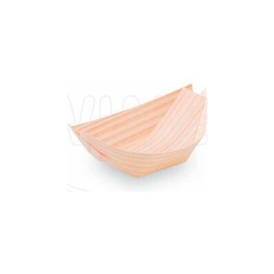 Fingerfood miska dřevěná FSC 100% lodička 8 x 5,5 cm [ ] – Hledejceny.cz