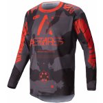 Alpinestars Racer HOLLOW 2025 šedo-oranžový maskáčový