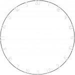 Číselník na sisalový terč Designa – Sleviste.cz