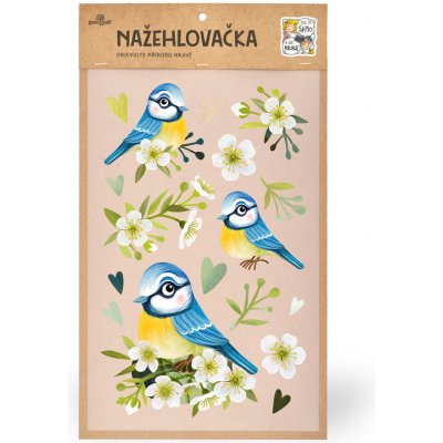 Lesní svět Nažehlovačka L 030 - Sýkorky – Zboží Dáma