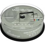 MediaRange CD-R 700MB 52x, printable, spindle, 25ks (MR224) – Zboží Živě