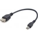 Gembird C0459318 USB OTG AF do micro BM, 0,15m