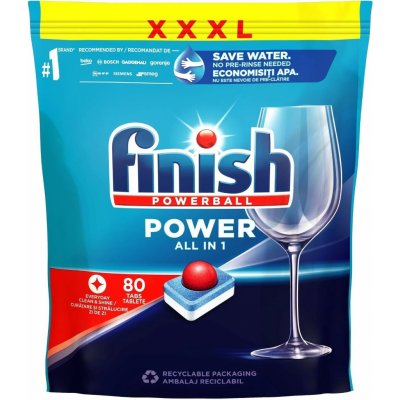 Finish Tablety do myčky Power All in 1 80 ks – Zboží Mobilmania