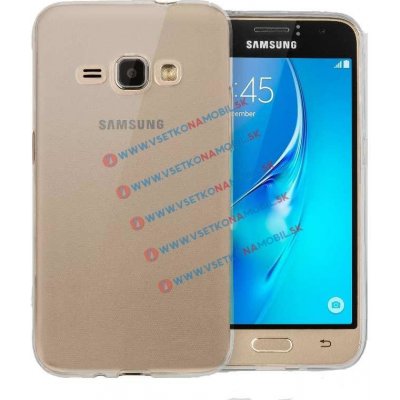 Pouzdro VSECHNONAMOBIL Silikonový obal Samsung Galaxy J1 2016 šedý 1584 – Zboží Mobilmania