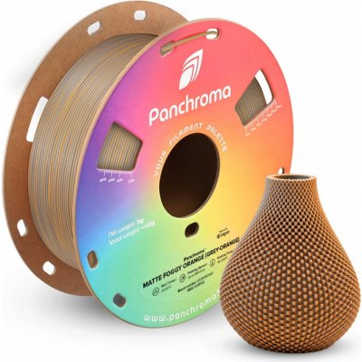 Polymaker Panchroma PLA Dual Matte Foggy Orange šedá-oranžová 1,75mm 1kg – Zboží Živě