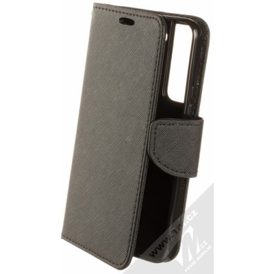1Mcz Fancy Book flipové Samsung Galaxy S22 5G černé – Zboží Živě