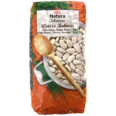 Natura Tetovac bílé fazole 0,9 kg – Zboží Dáma