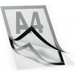 A-Z Reklama CZ Samolepící Magnetický rámeček na stěnu a hladké povrchy A4 - Stříbrný – Sleviste.cz